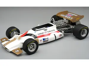 BRM P153 1 Pedro Rodriguez Winner Formula One F1 "Belgian GP" (1970) "Mythos Series" Limited Edition to 120 pieces Worldwide 1/18 Model Car by Tecnom