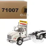 International HX620 Day Cab Tridem Tractor White "Transport Series" 1/50 Diecast Model by Diecast Masters