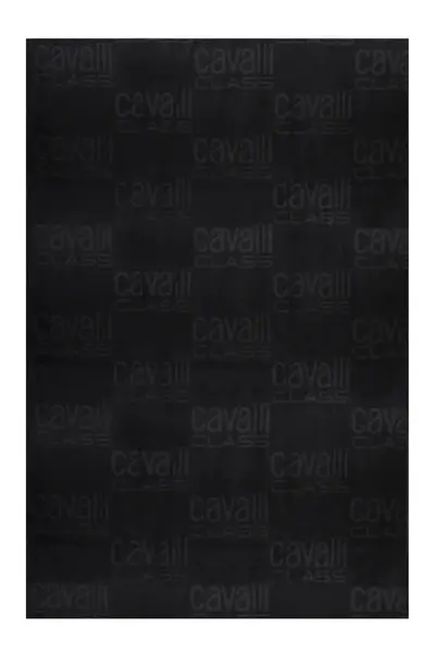 CAVALLI CLASS pánská plážová osuška černá