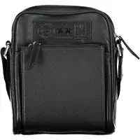 LA MARTINA BLACK MAN SHOULDER BAG