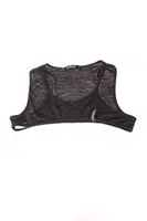 WOMEN'S BLACK BLAZER TOP