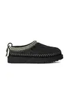 Pantofle UGG Tasman Biarritz černá barva, 1171444.BLK