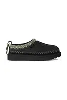 Pantofle UGG Tasman Biarritz černá barva, 1171444.BLK
