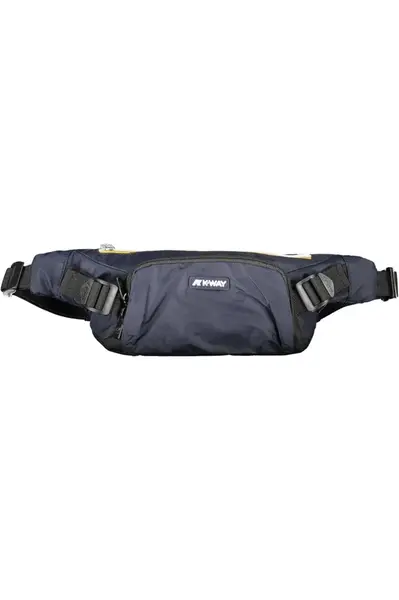 K-WAY MEN'S BLUE BELT BAG