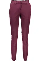 GANT WOMEN'S PURPLE TROUSERS