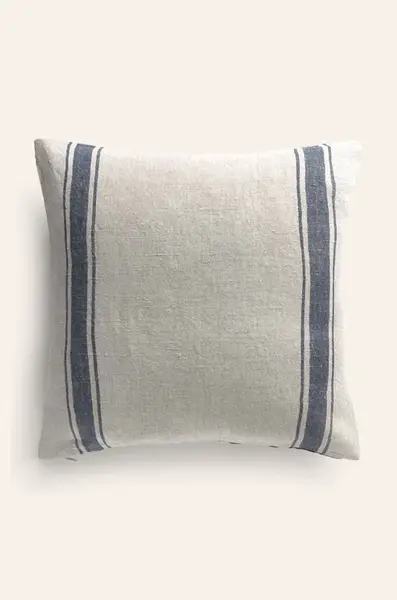 Ľanová obliečka na vankúš Calma House Begur 60 x 60 cm