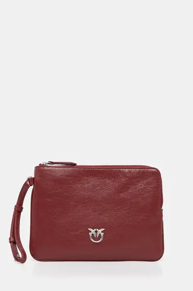 Kožená listová kabelka Pinko