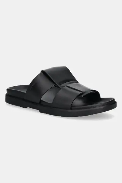 Šľapky Calvin Klein LUG SANDAL DOUBLE T LTH