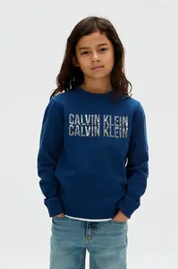 Detská bavlnená mikina Calvin Klein Jeans