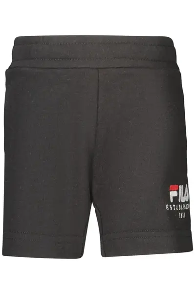 Detské čierne šortky Fila