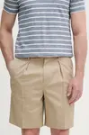 Tommy Hilfiger bermudy pánské s příměsí lnu NEW YORK