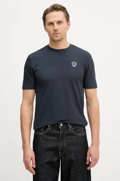 Blauer basic tričko pánské s bavlnou JAN