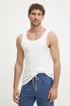 BOSS top pánský bavlněný TankTop3P RibClassic 3-pack