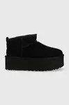 UGG Semišové sněhule UGG W Classic Ultra Mini Platform