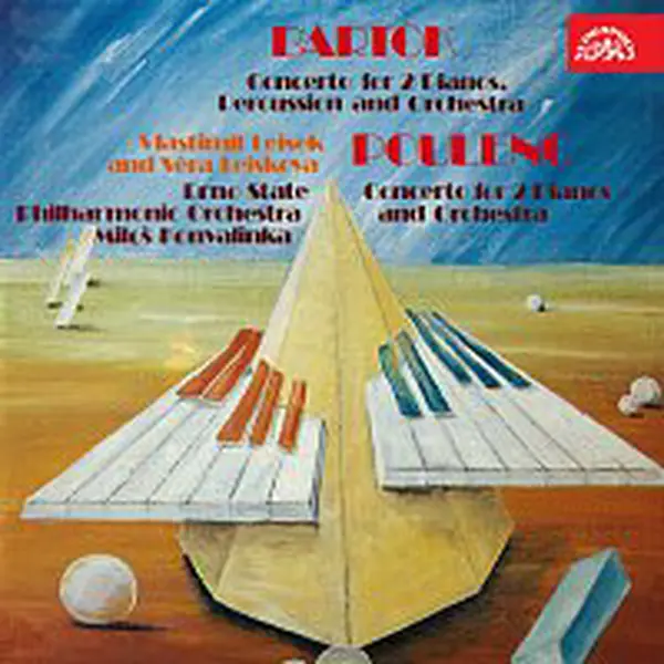 Věra Lejsková, Vladimír Lejsek, Filharmonie Brno, Miloš Konvalinka – Bartók: Koncert pro dva klavíry, bicí a orchestr, Poulenc: Koncert pro dva klavír