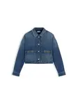 TOMMY HILFIGER Prechodná bunda  modrá denim