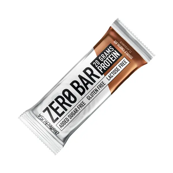BioTech USA Zero Bar 50g - čokoláda, karamel