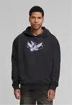 Vive la Liberte Oversize Acid Black Hooded