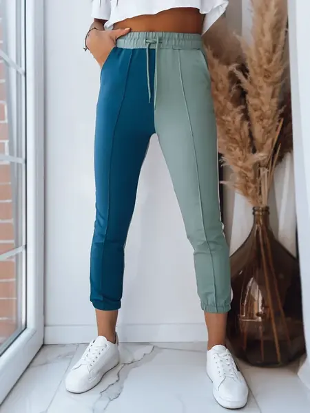 Dámske tepláky PASTELS zelené Dstreet