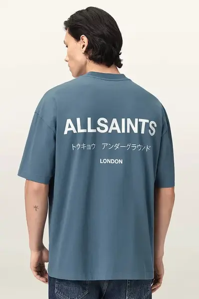 AllSaints oversize tričko pánské bavlněné MINA