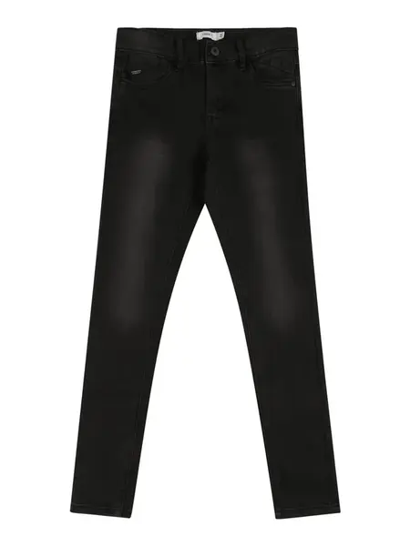 NAME IT Džínsy 'Pete'  čierny denim