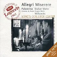 Choir of King's College, Cambridge, Sir David Willcocks – Allegri: Miserere / Palestrina: Stabat Mater CD