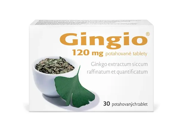 Gingio 120 mg 30 potahovaných tablet