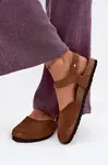 Kožené semišové dámske sandále Maciejka