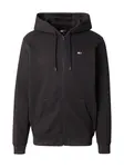 Tommy Jeans Tepláková bunda  čierna