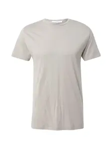 DAN FOX APPAREL Tričko 'Piet'  tmavošedá