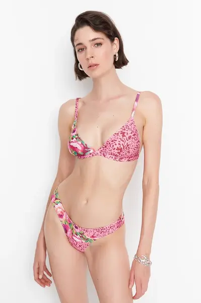 Bikiny spodný diel Trendyol Floral patterned