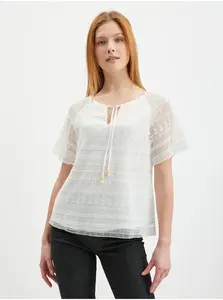 Bílá krajková halenka Orsay