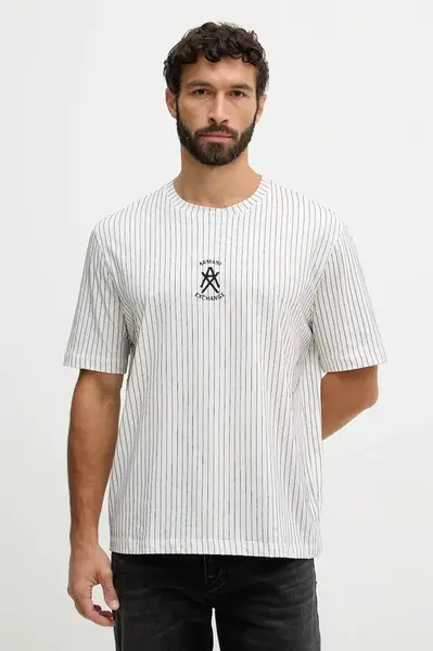 Armani Exchange  Bavlněné tričko