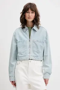 Guess Jeans prechodná bunda dámska rifľová