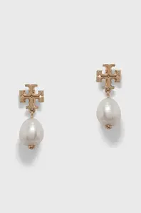 Tory Burch Náušnice Tory Burch KIRA PEARL DROP