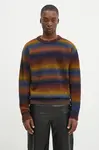 Aries Svetr z vlněné směsi Aries Boucle Space Dye Knit