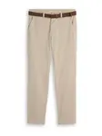 TOM TAILOR Chino nohavice  béžová