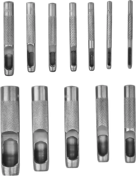 KRAFT&DELE Vysekávače otvorů 3–19 mm, 12 ks KD11202