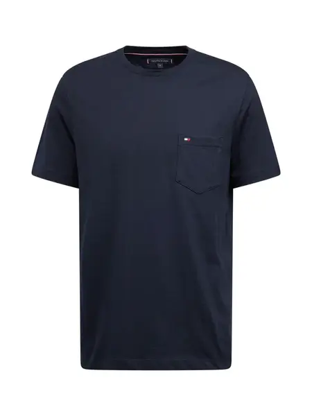 TOMMY HILFIGER Tričko 'ESSENTIAL'  námornícka modrá