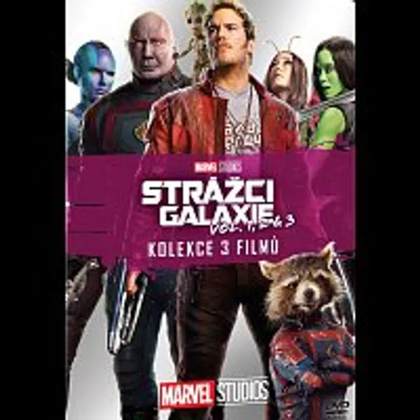 Různí interpreti – Strážci Galaxie kolekce 1-3 DVD
