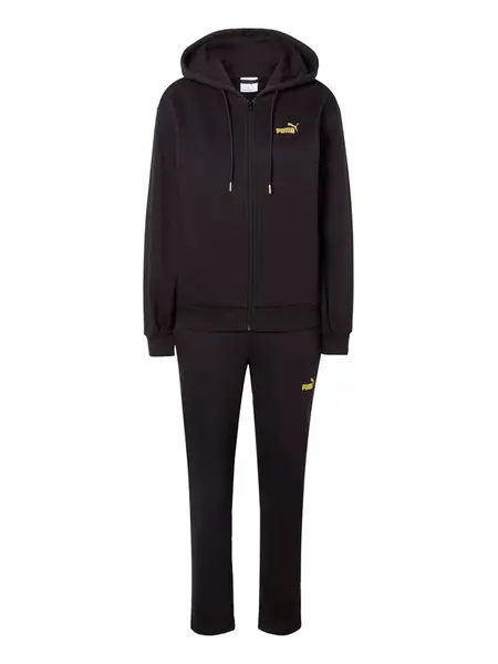 PUMA Tréningový komplet  zlatá / čierna