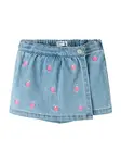 NAME IT Džínsy 'NMFDIANA'  modrá denim / mätová / ružová