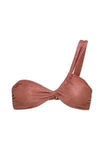 LSCN by LASCANA Bikinový top  gaštanová