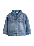 Next Prechodná bunda  modrá denim
