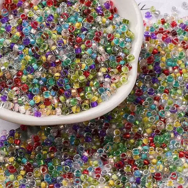 Glass Cylinder Beads