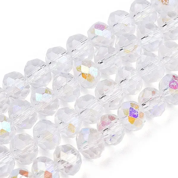 Electroplate Glass Beads Strands