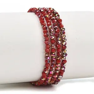 Electroplate Glass Beads Stradns