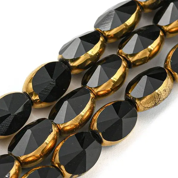 Electroplate Glass Beads Strands