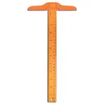 Plastic Transparent Academic T-Ruler