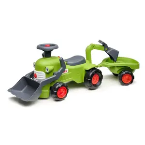 Falk odrážedlo/chodítko traktor s nakladačem, bagrem a vlečkou 912N Class